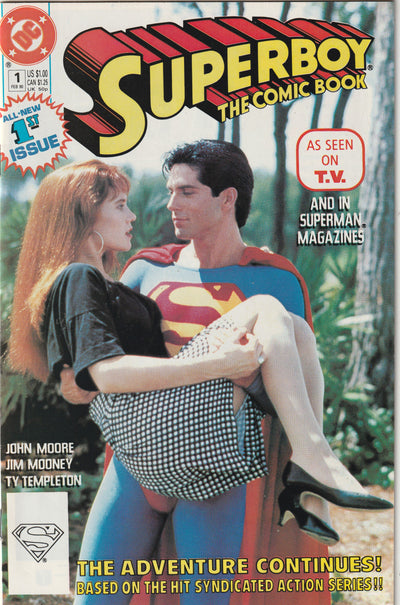 Superboy #1 (1990) - Photo cover