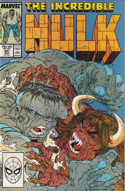 Incredible Hulk #341 (1988) - Todd McFarlane cover/art