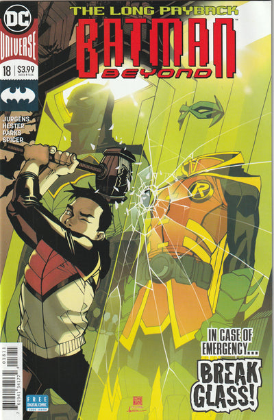 Batman Beyond #18 (2018) - Volume 6 - 1st appearance of Matt McGinnis as Robin