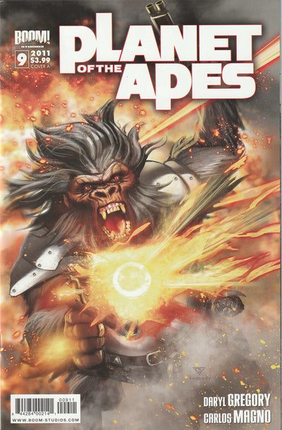 Planet of the Apes #9 (2011) - Cover A by Sam Kennedy