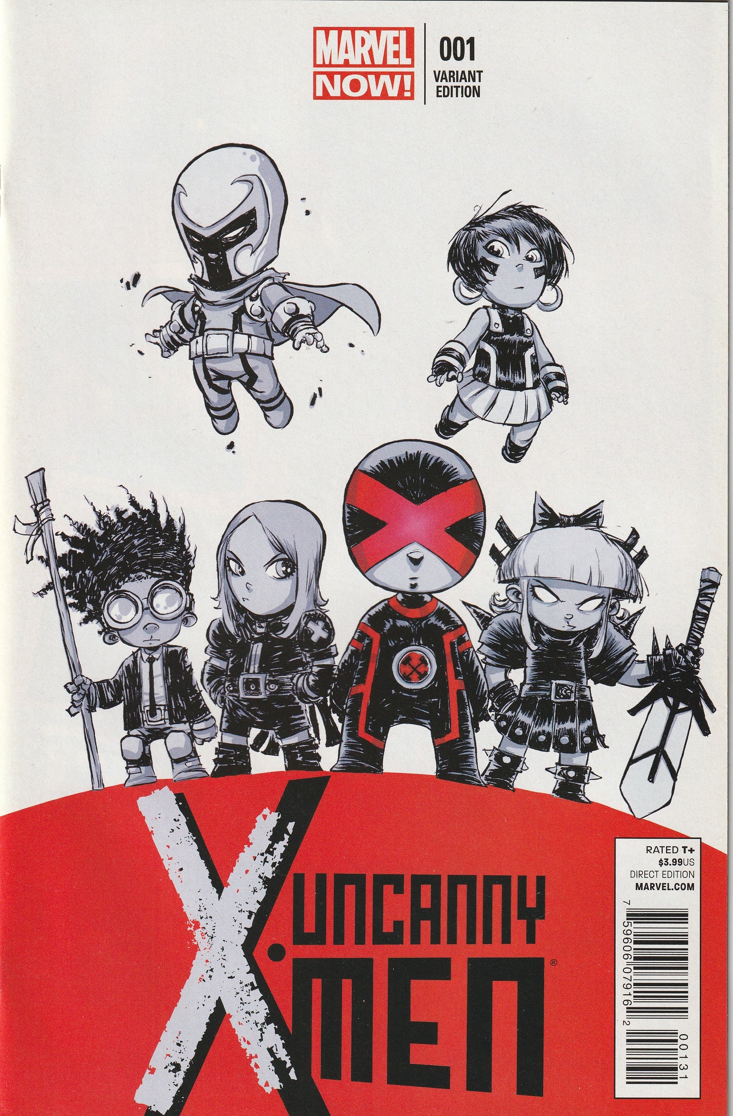 Uncanny X-Men #1 (2013) - Skottie Young Variant Cover