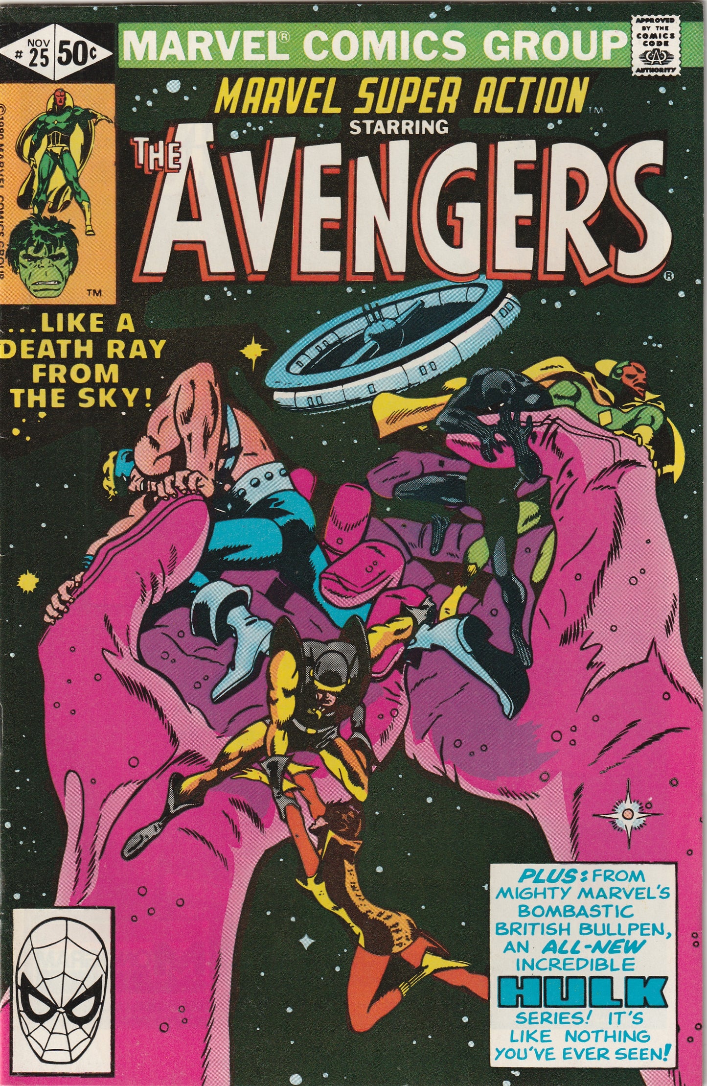 Marvel Super Action #25 (1980) Starring The Avengers