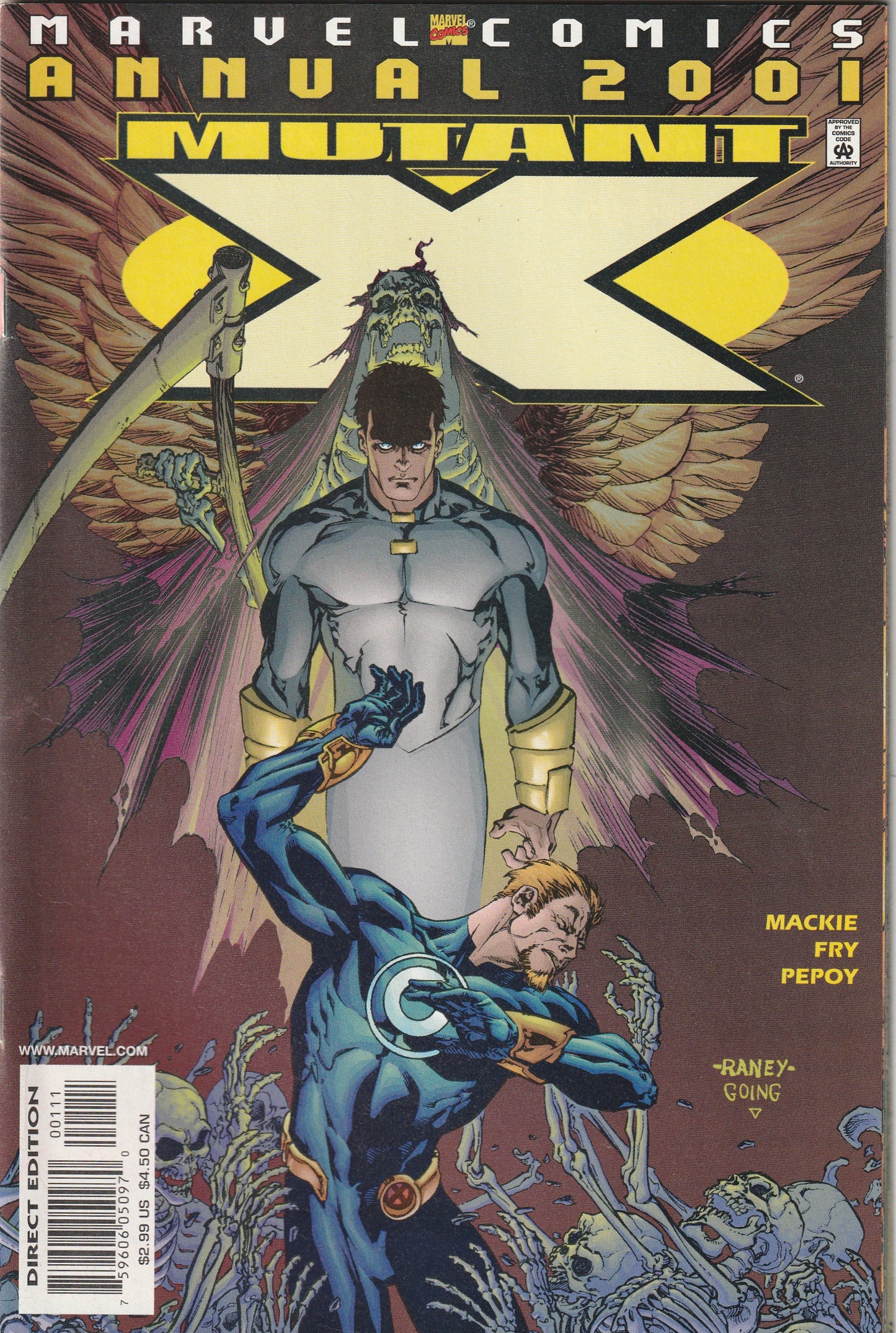 Mutant X Annual 2001