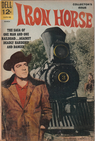 Iron Horse #1 (1967) - Dale Robertson photo cover