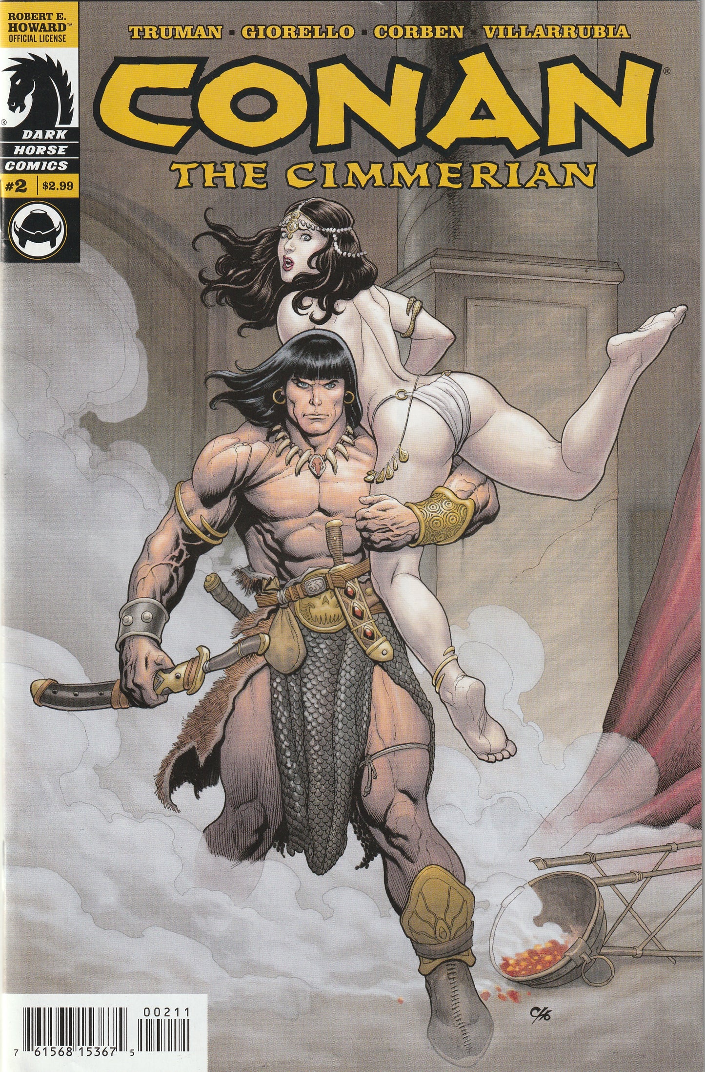 Conan The Cimmerian #2 (2008) - Frank Cho cover