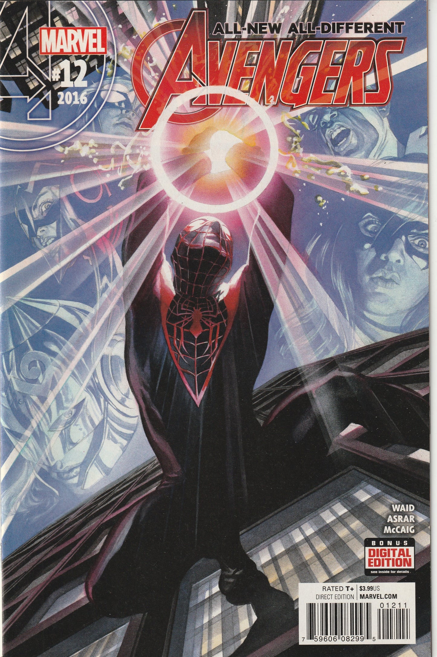 All-New, All-Different Avengers #12 (2016) - Alex Ross Cover