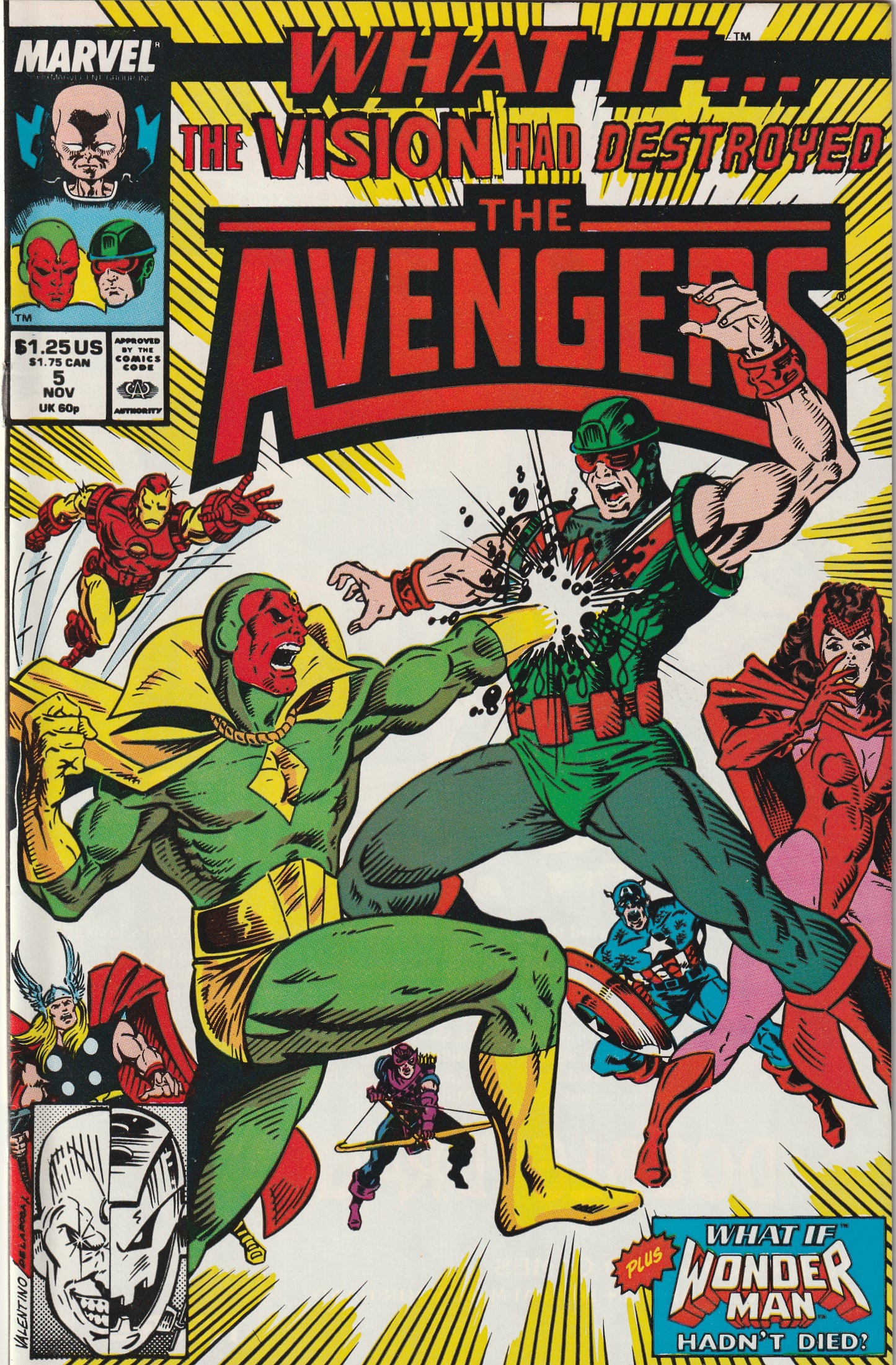 What If? #5 (Vol 2 - 1989) - The Vision had Destroyed The Avengers