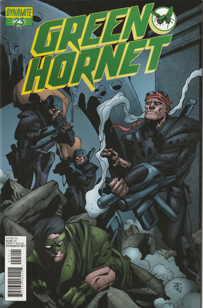 Green Hornet #23 (2012) - Cover by Phil Hester