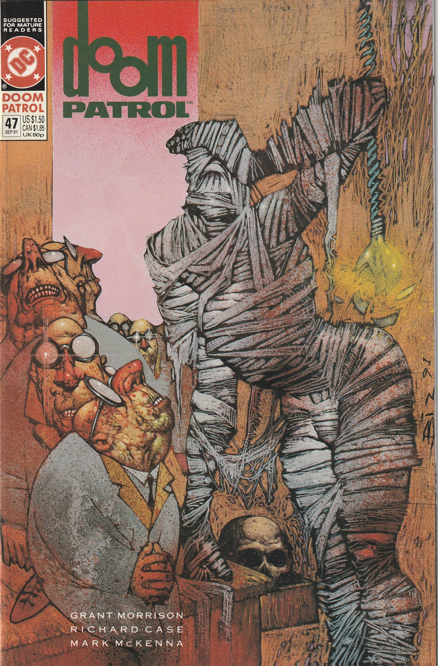 Doom Patrol #47 (1991) - Simon Bisley cover