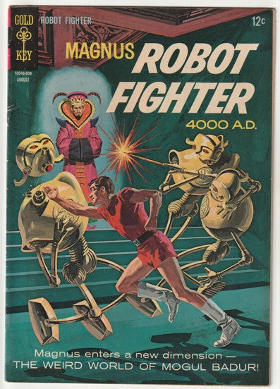 Magnus Robot Fighter #15 (1966) - Painted cover, Russ Manning art