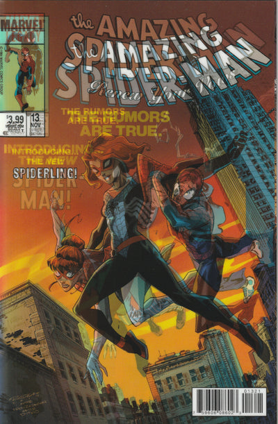 Amazing Spider-Man: Renew Your Vows #13 - Vol 2 (2018) - Khary Randolph & Emilio Lopez Lenticular Homage Variant