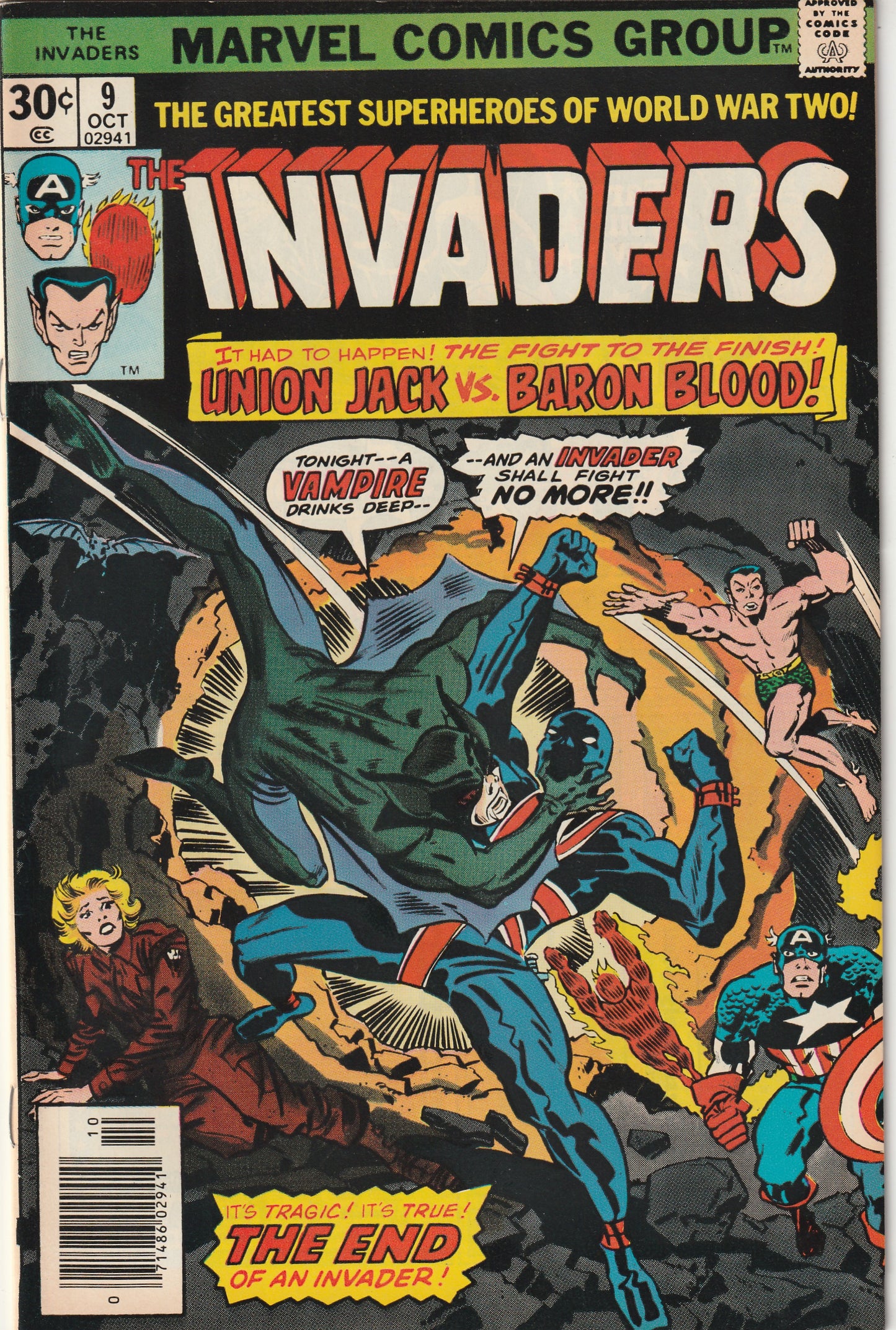 The Invaders #9 (1976)