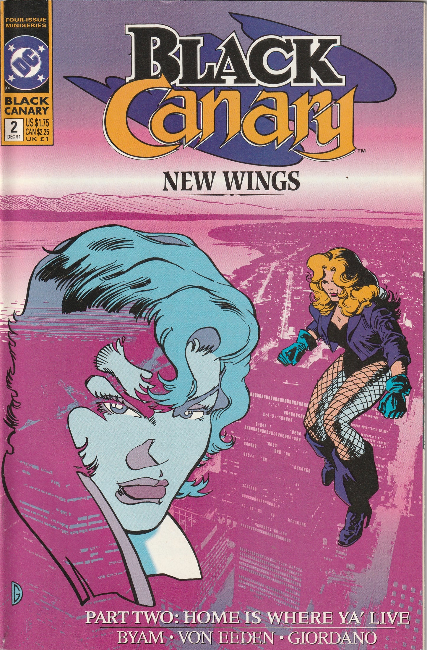 Black Canary #2 (1991) - Part 2 of 4 issue mini series