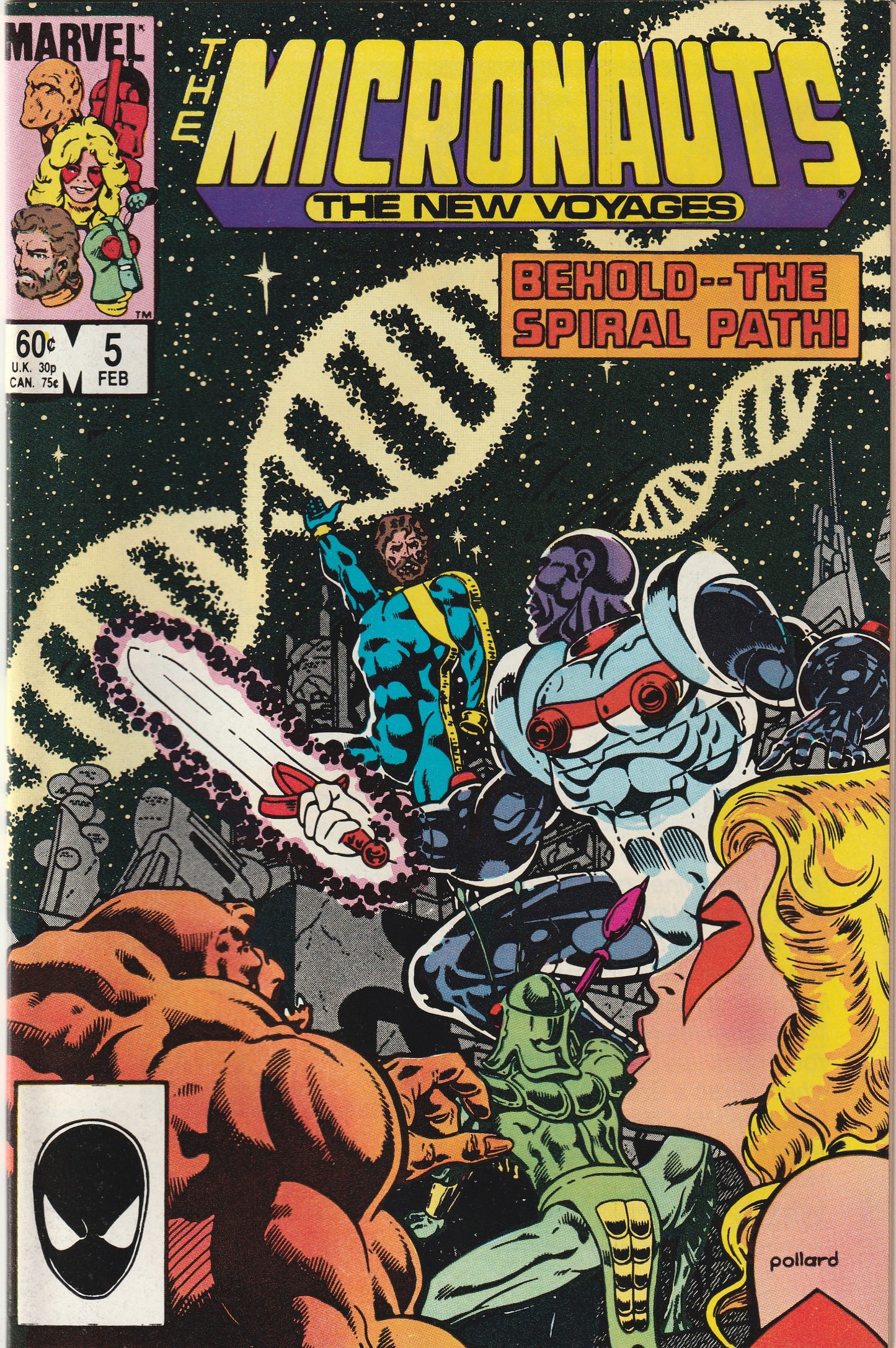 Micronauts The New Voyages #5 (1985)