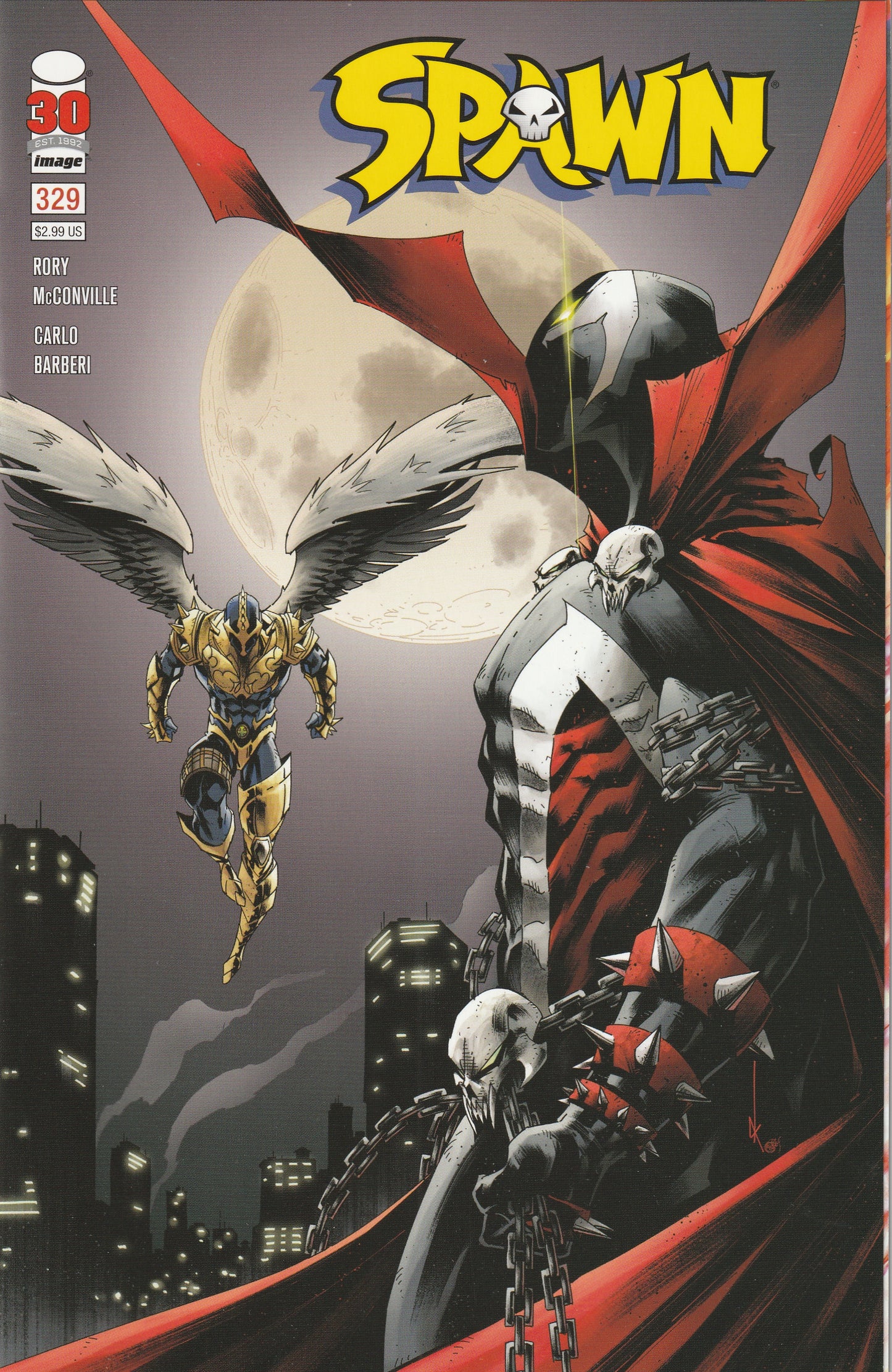 Spawn #329 (2022) - Cover C Kevin Keane Variant Cover