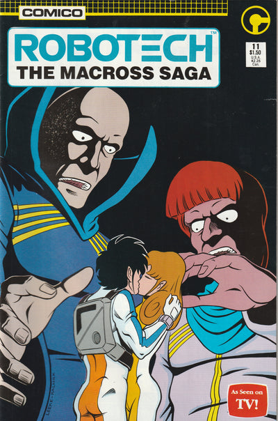 Robotech: The Macross Saga #11 (1986) - Double cover!