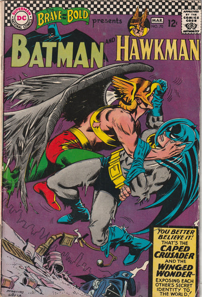 Brave and the Bold #70 (1967) - Batman and Hawkman