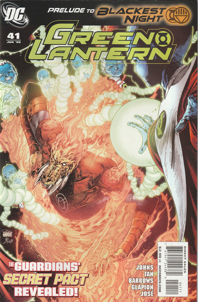 Green Lantern #41 (2009) - Prelude to Blackest Night