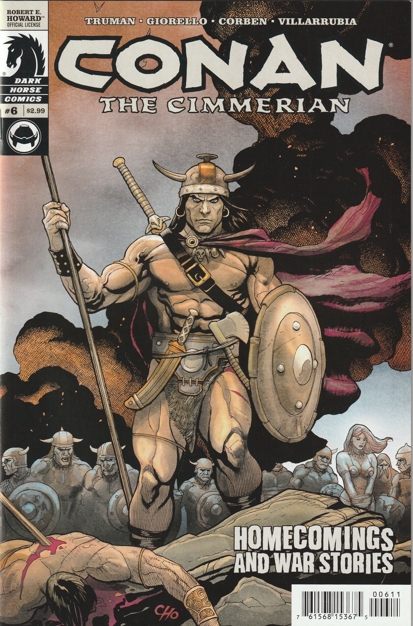 Conan The Cimmerian #6 (2008) - Frank Cho cover