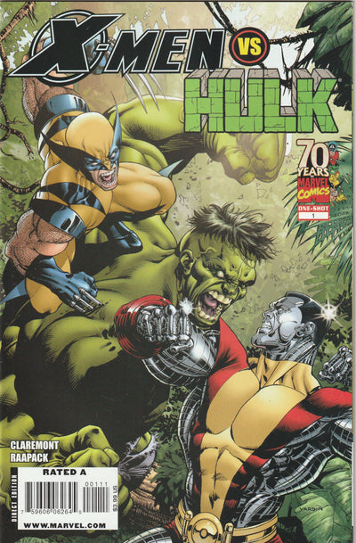 X-Men vs Hulk #1 (2009) - one-shot