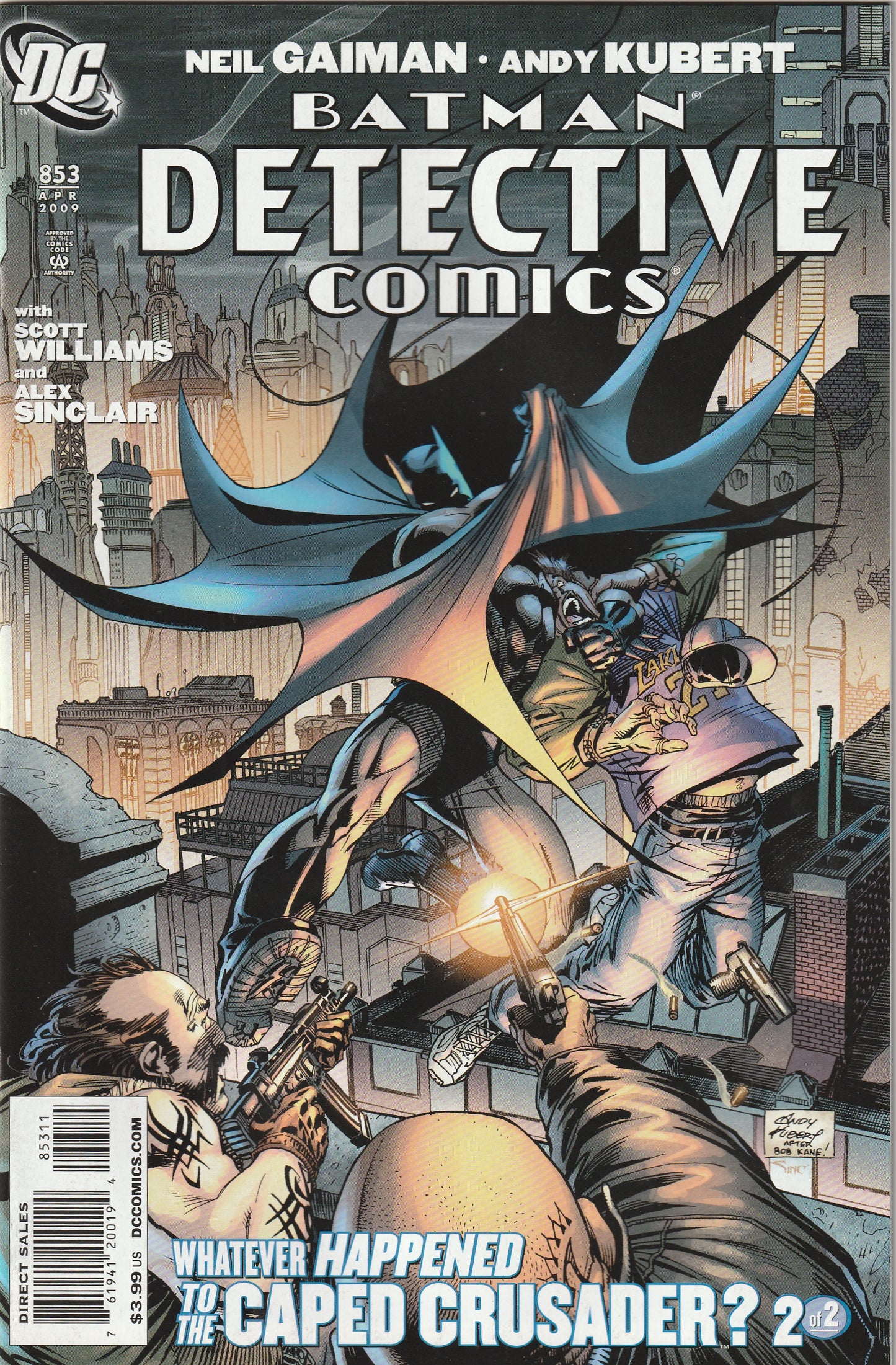 Detective Comics #853 (2009) - Whatever happened to the Caped Crusader? Part 2