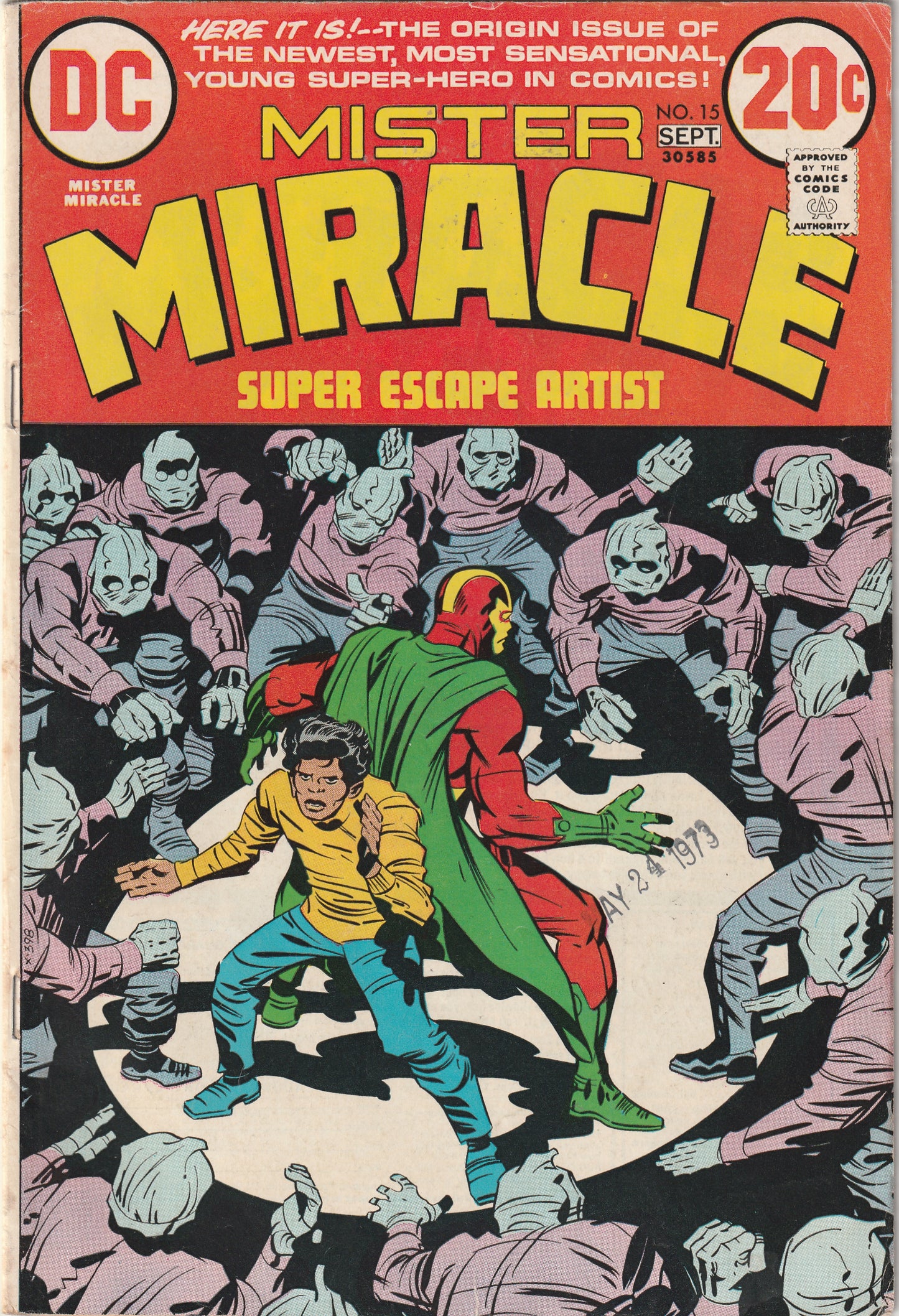 Mister Miracle #15 (1973) - 1st Appearance of Shilo Norman