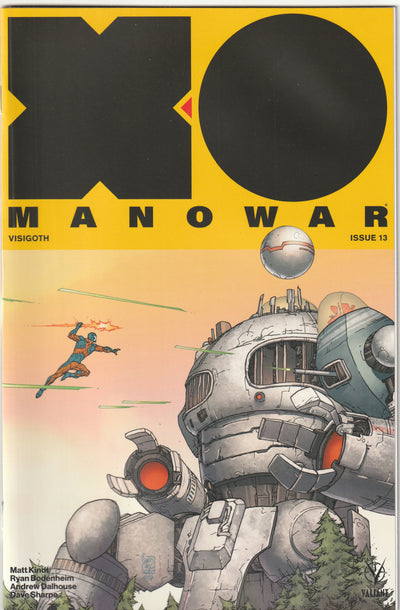 X-O Manowar #13 (2018) - Matt Kindt, Cover B by Giuseppe Camuncoli