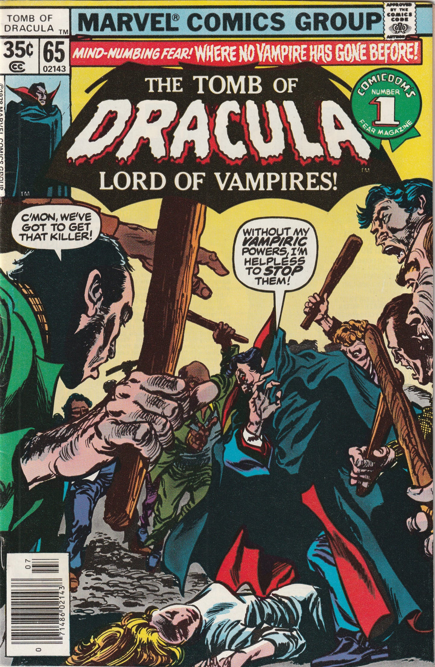 Tomb of Dracula #65 (1978)