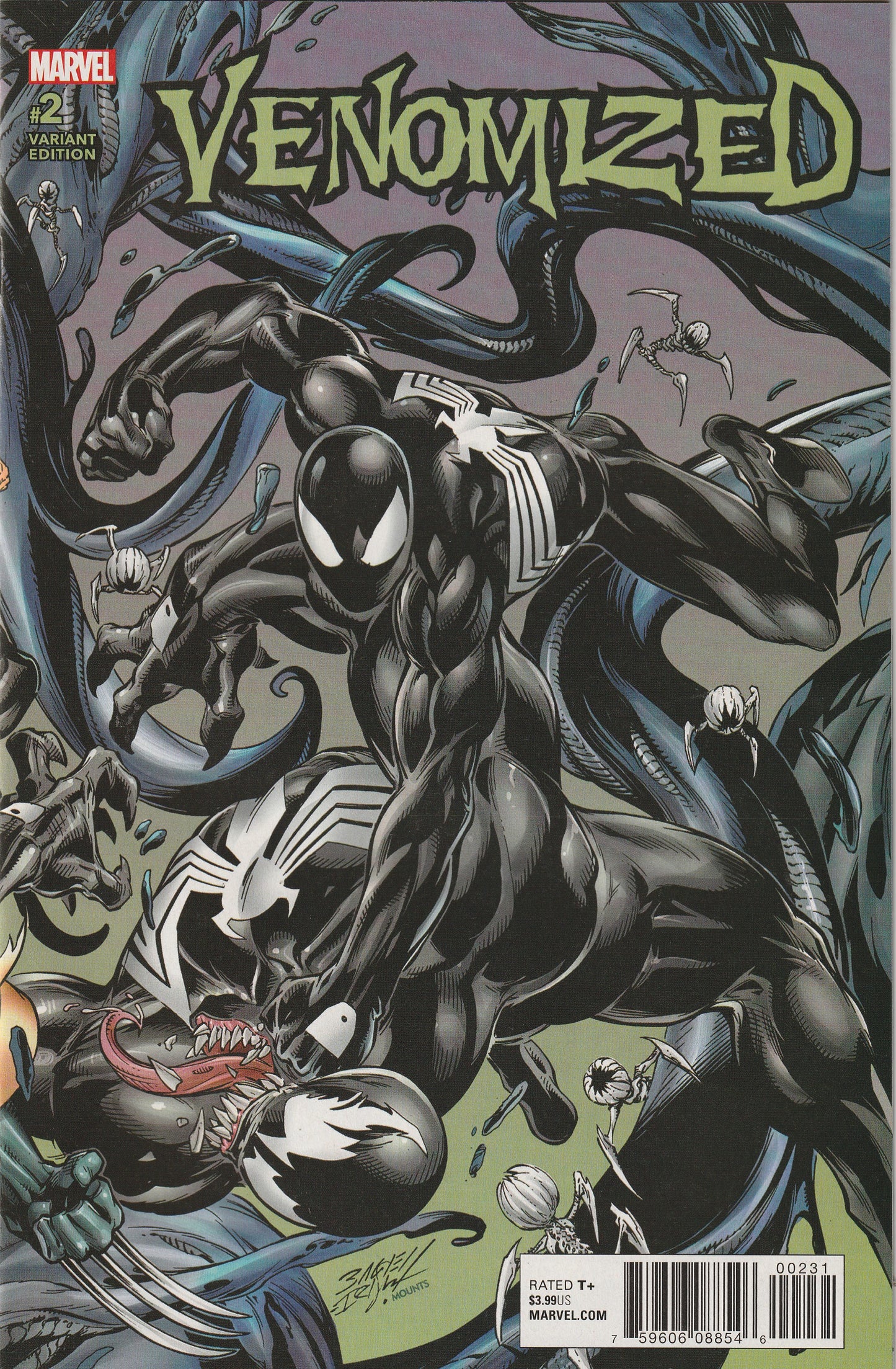 Venomized #2 (2018) - Mark Bagley Connecting Variant Cover