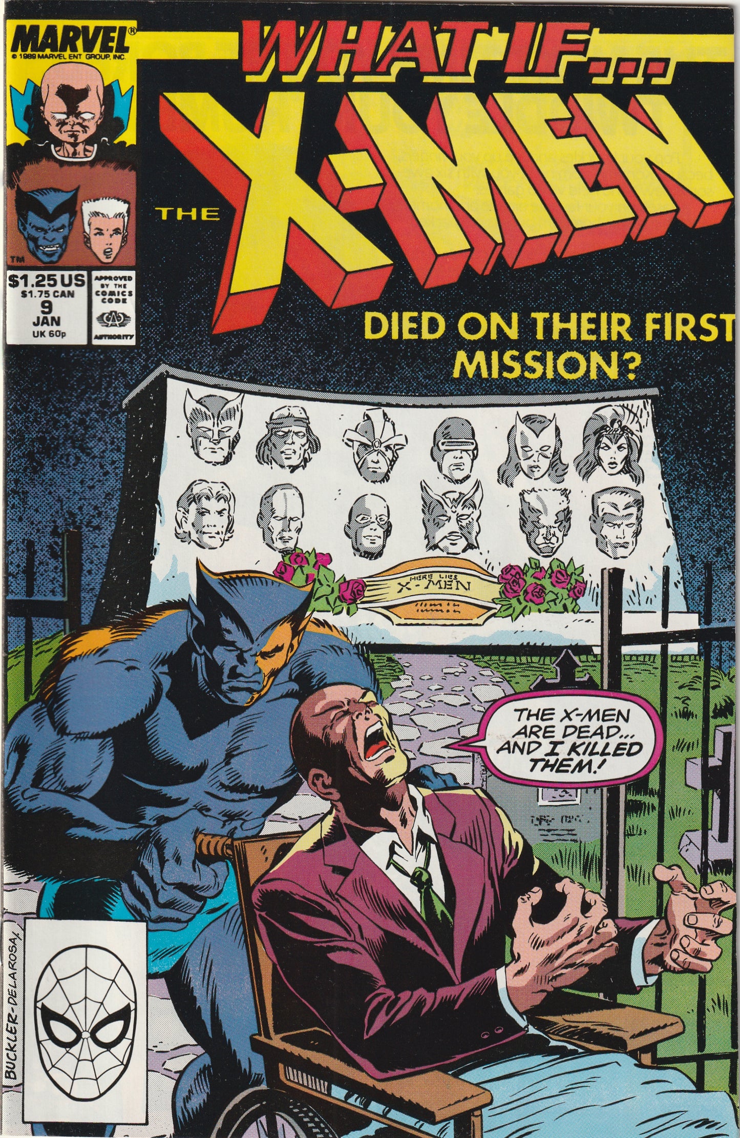 What If? #9 (Vol 2 - 1990) - The X-Men Had Died on Their Very First Mission