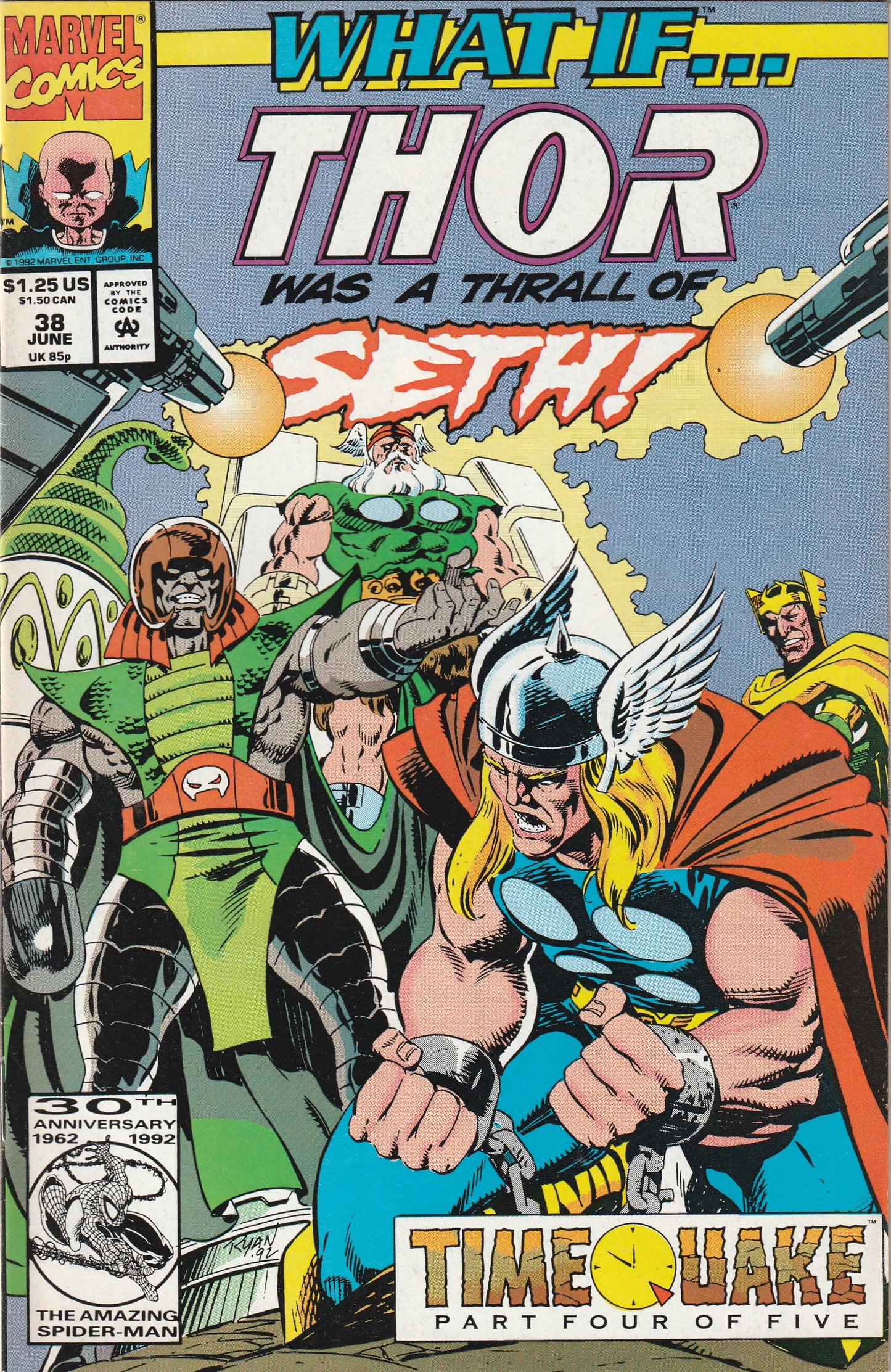 What If? #38 (Vol 2 - 1992) - Thor Was A Thrall Of Seth!?