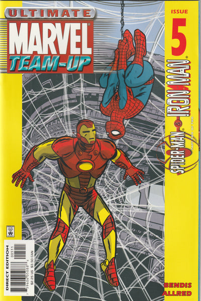 Ultimate Marvel Team-Up #5 (2001) - 1st Appearance of Ultimate Nick Fury