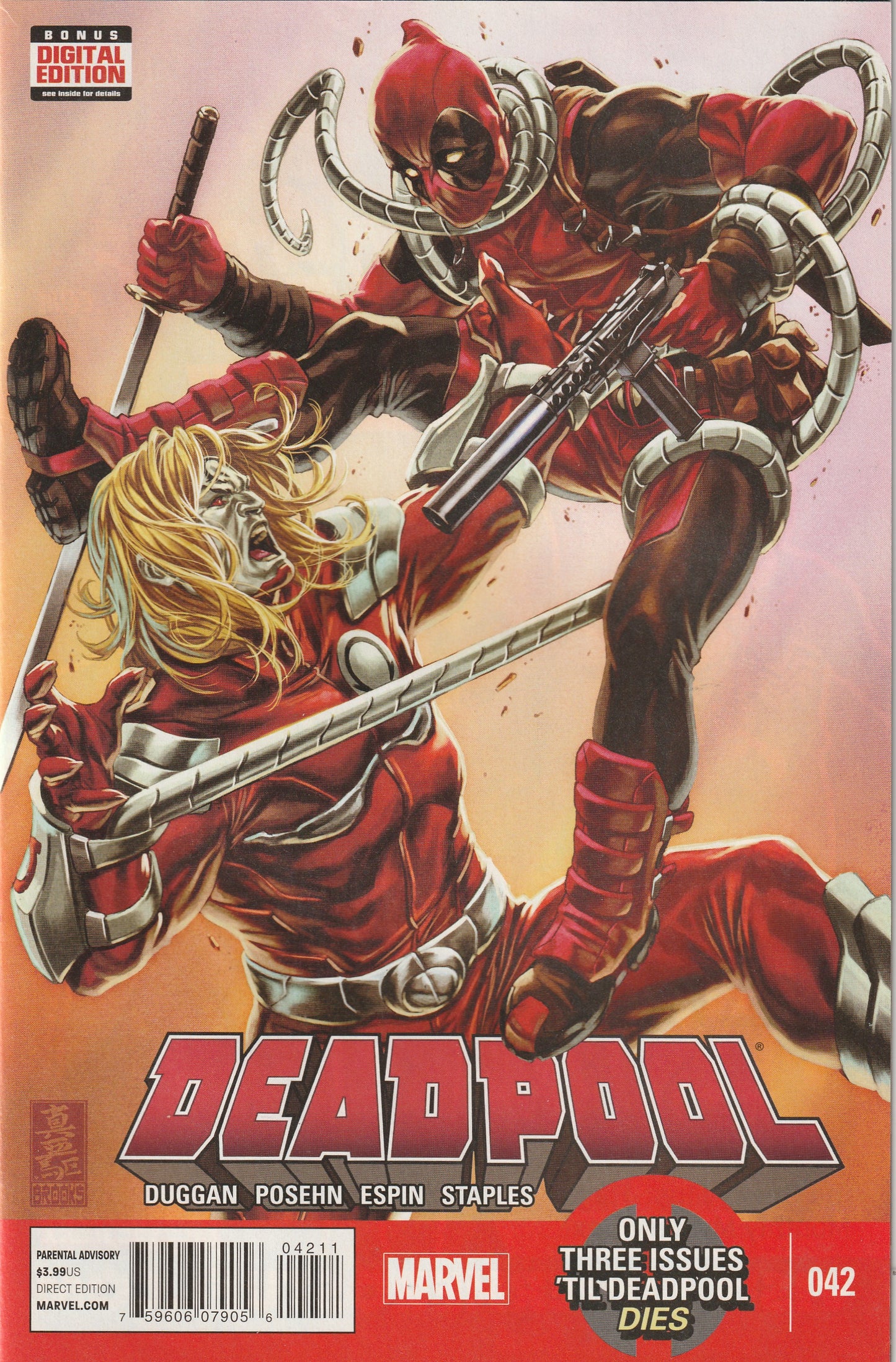 Deadpool #42 (2015) - Deadpool vs Omega Red