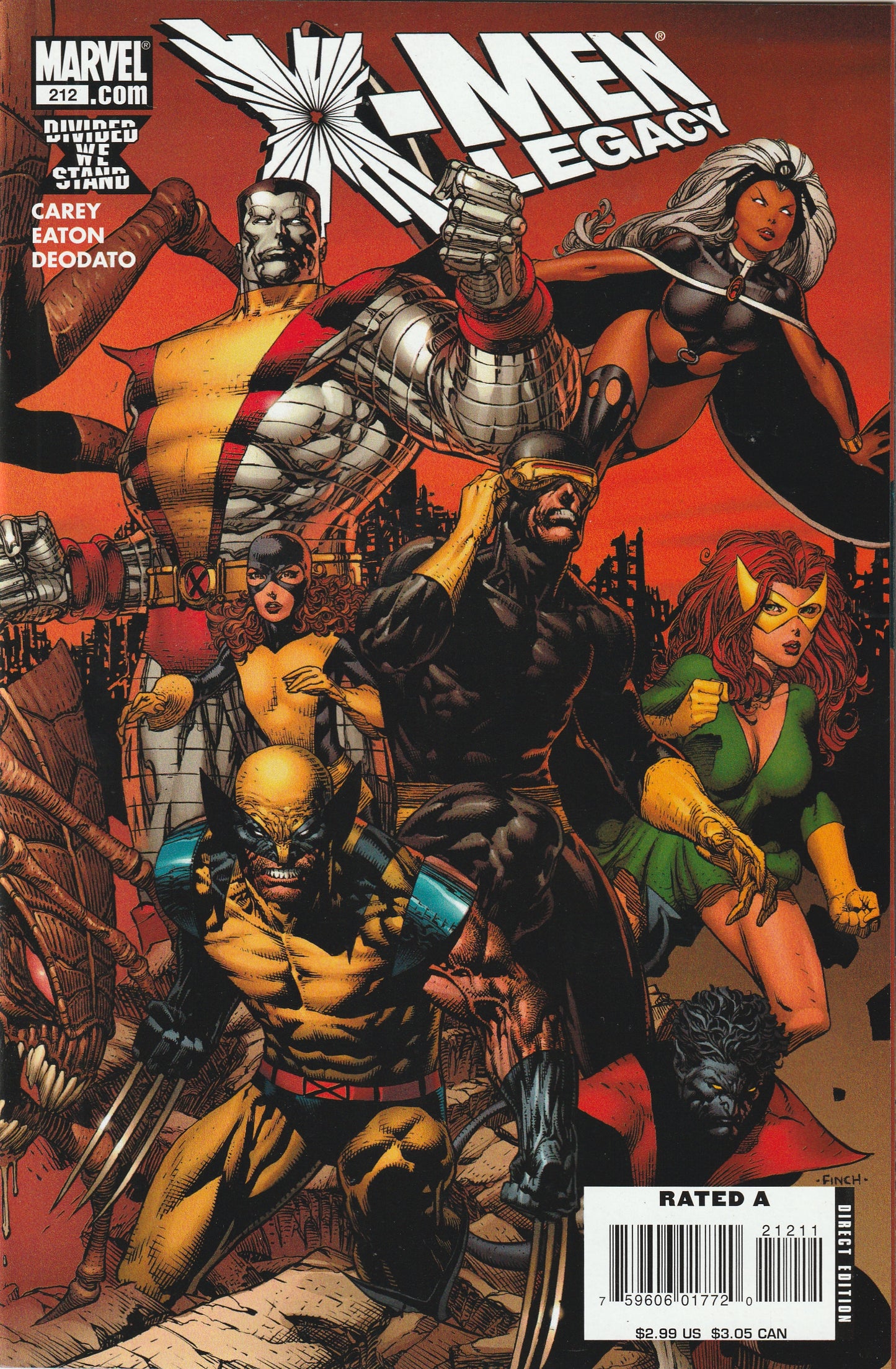 X-Men: Legacy #212 (2008)