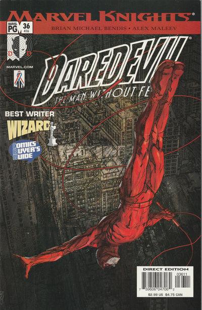 Daredevil #36 (Volume 2, 2002) - Marvel Knights