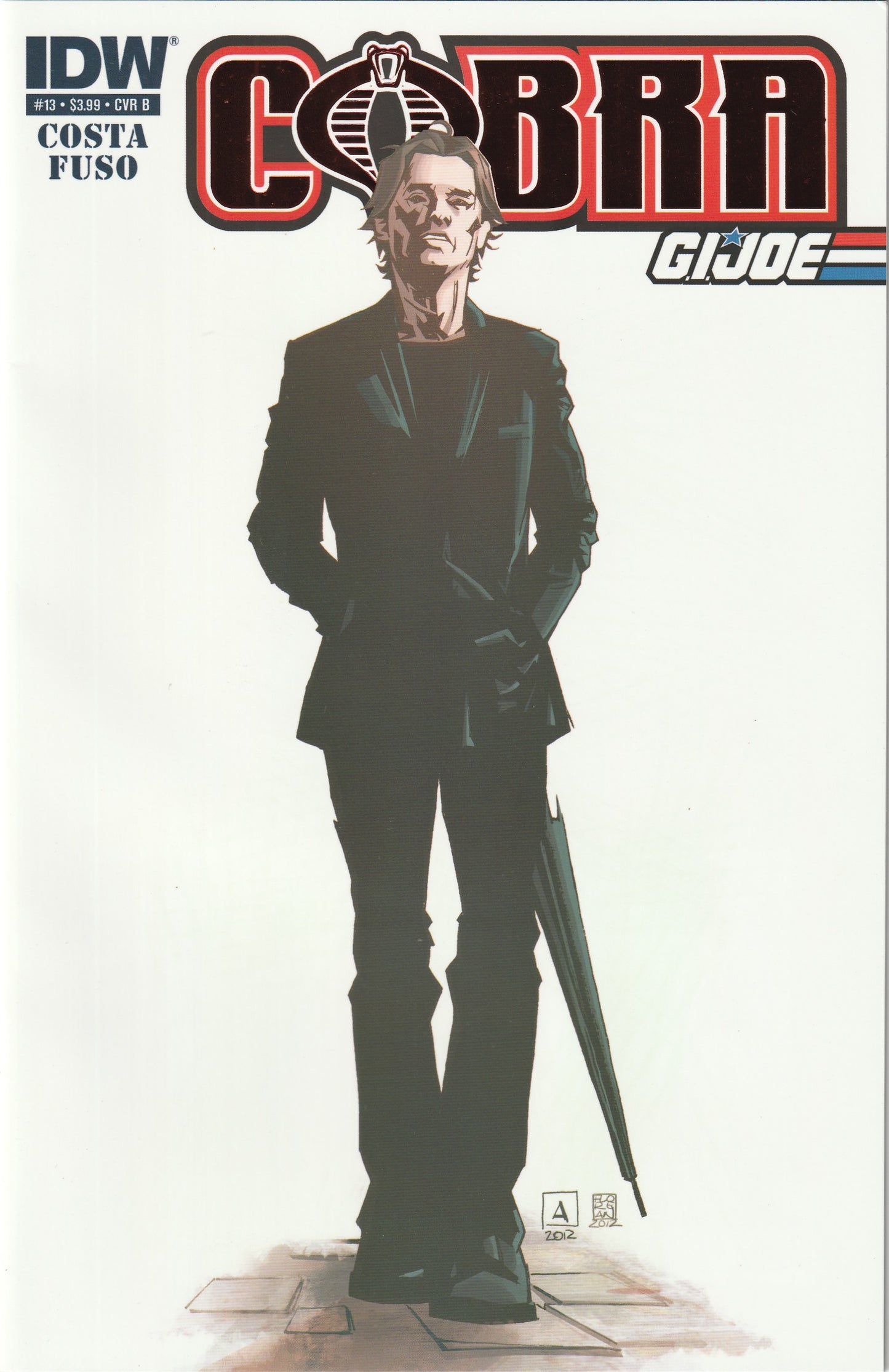 G.I. Joe: Cobra #13 (2012) - Cover B by Antonio Fuso