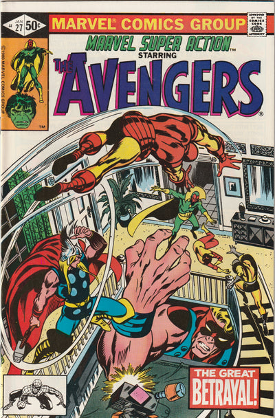 Marvel Super Action #27 (1981) Starring The Avengers