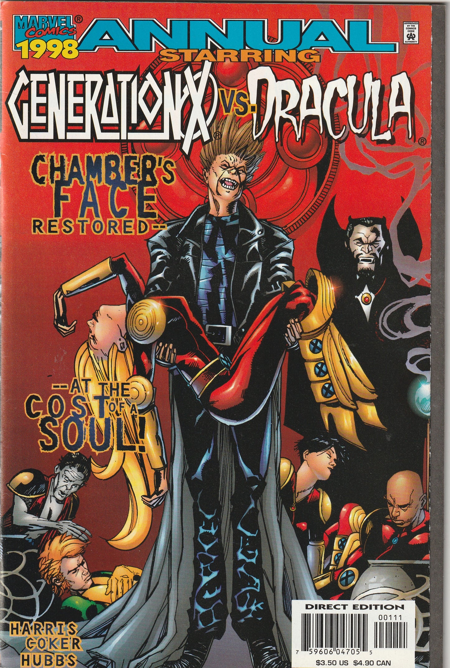 Generation X Annual 1998 (1998) - Generation X vs Dracula