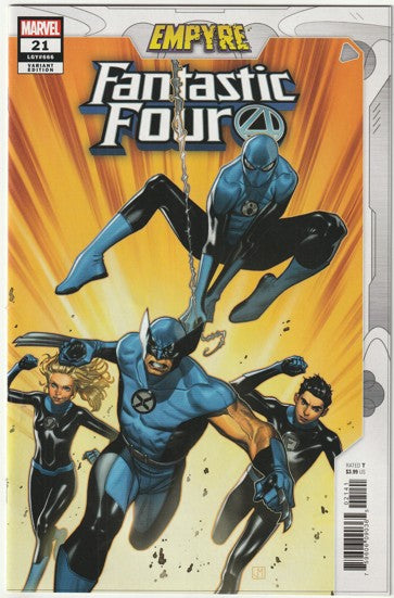 Fantastic Four #21 (LGY #666, Volume 6, 2020) - Jorge Molina Empyre Variant Cover