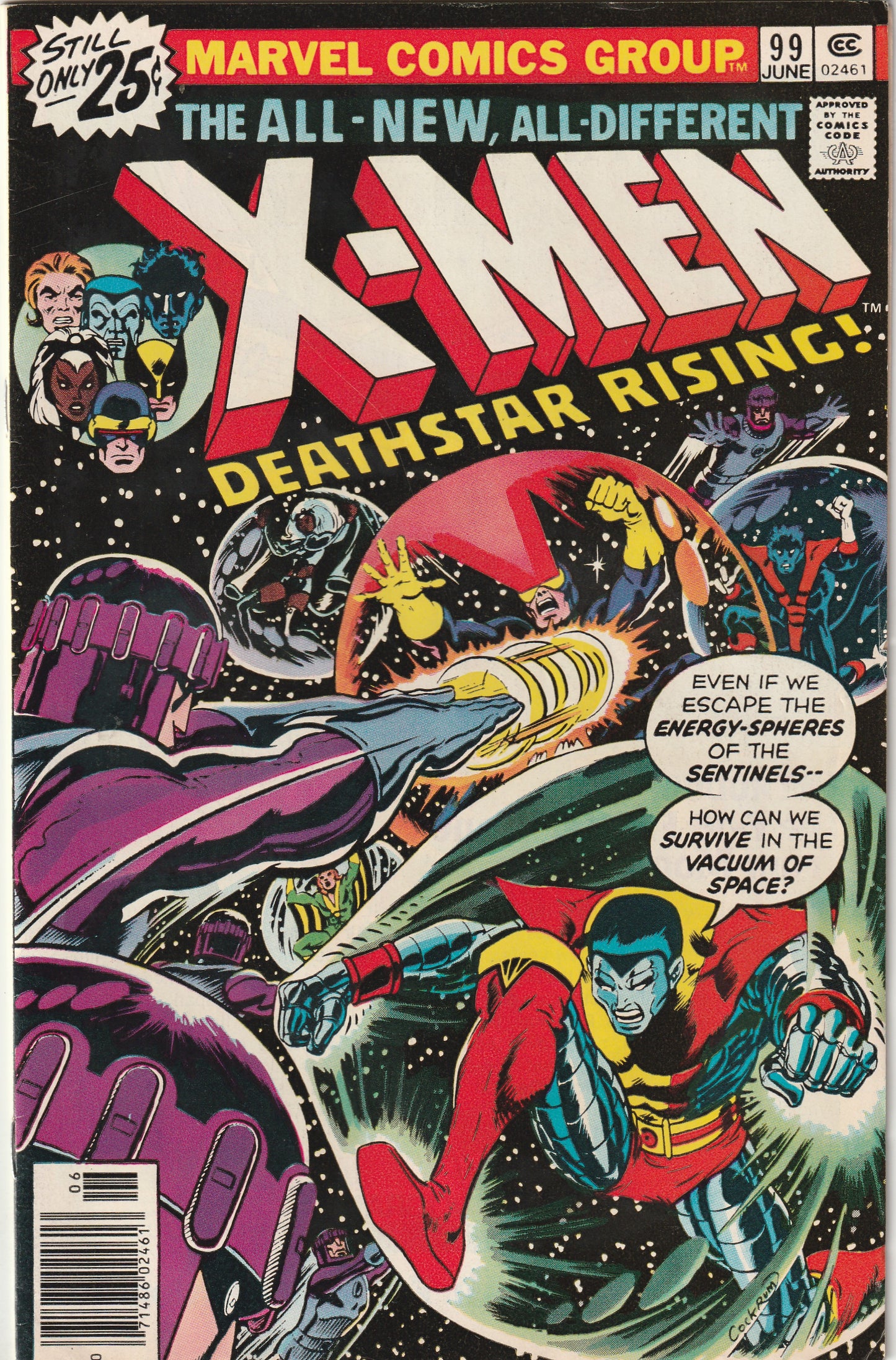 X-Men #99 (1975) - Cameo Appearance of Black Tom Cassidy