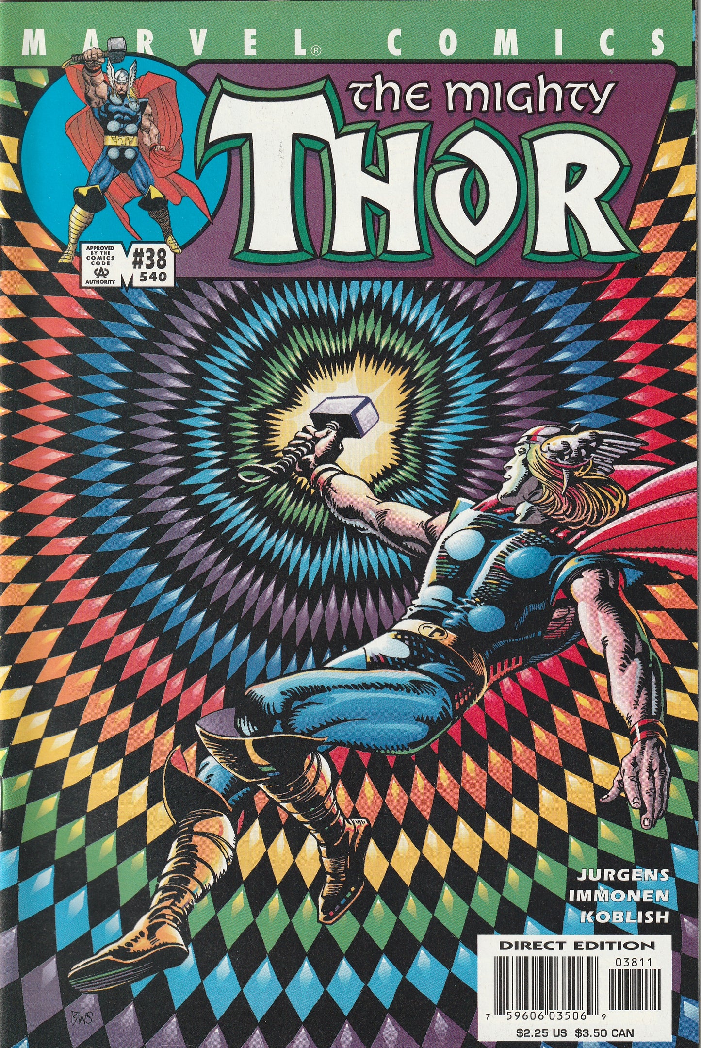 Thor #38 (#540) (2001)