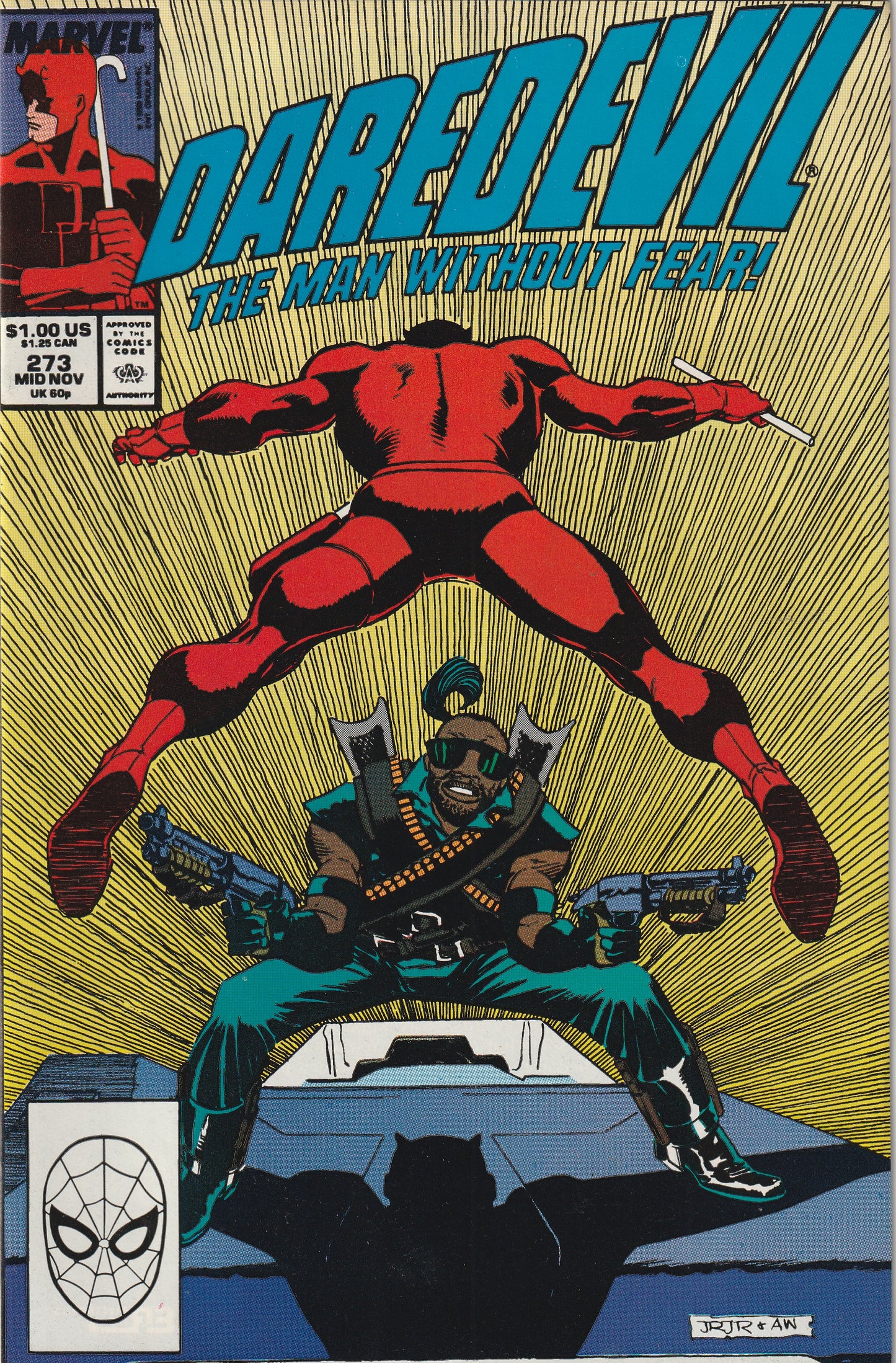 Daredevil #273 (1989) - 2nd Shotgun Appearance