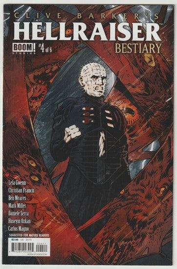 Clive Barker's Hellraiser: Bestiary #4 (2014) - Cover A Conor Nowlan