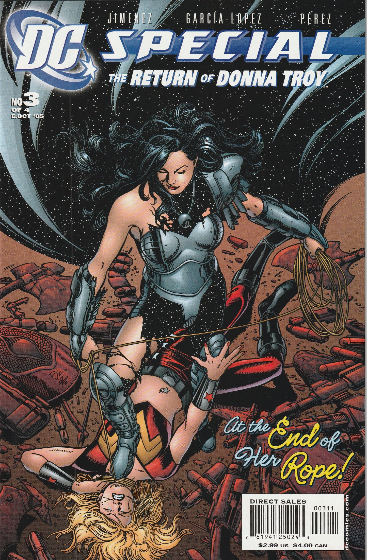 DC Special: The Return of Donna Troy (2005) - Complete 4 issue mini-series - George Perez