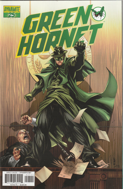 Green Hornet #25 (2012) - Cover by Jonathan Lau