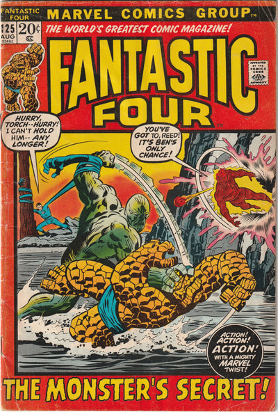 Fantastic Four #125 (1972) - Last Stan Lee story