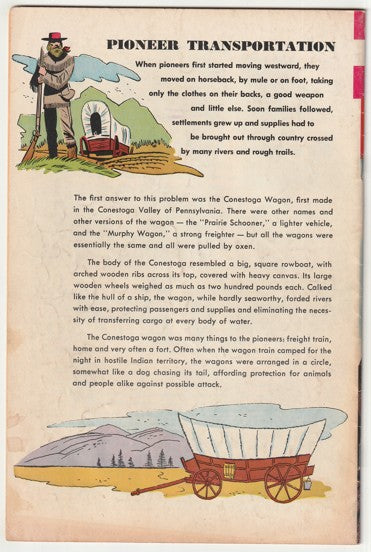 Walt Disney Presents Davy Crockett King of the Wild Frontier (1963) - 2nd Print