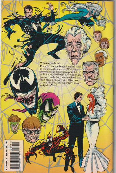 Spectacular Spider-Man #229 (1995) - Wraparound acetate cover