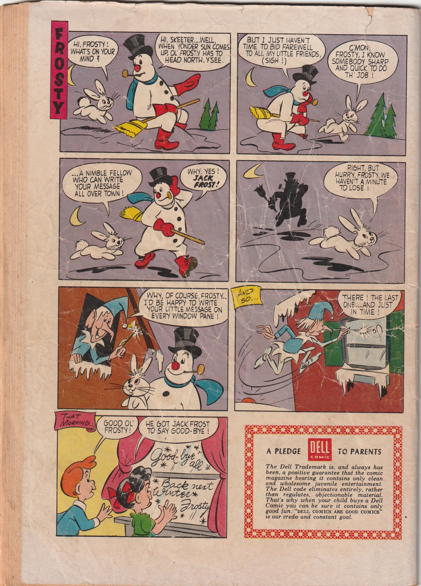 Dell Four Color #661 (1955) - Frosty the Snowman