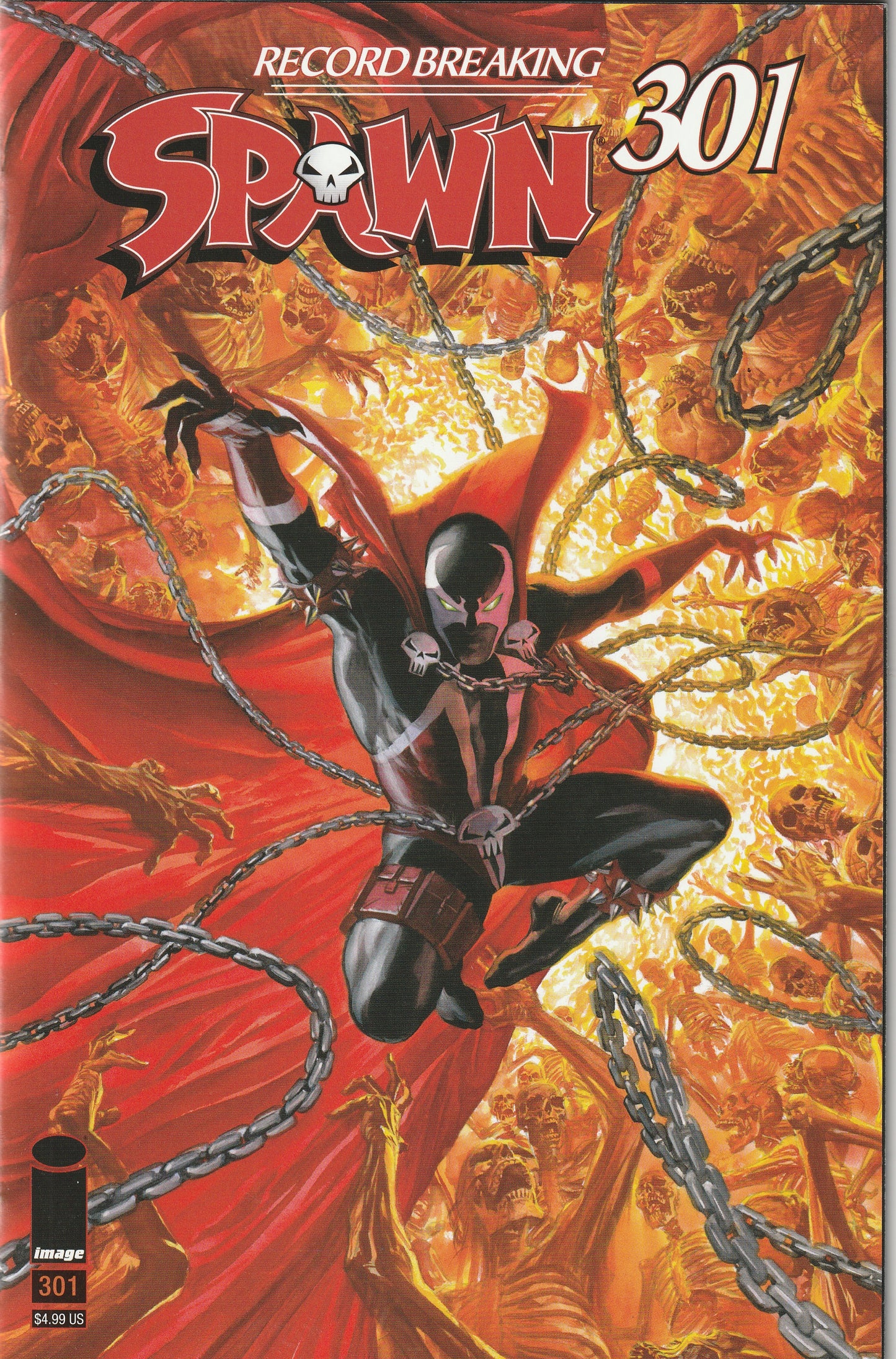 Spawn #301 (2019) - Cover J by Alex Ross